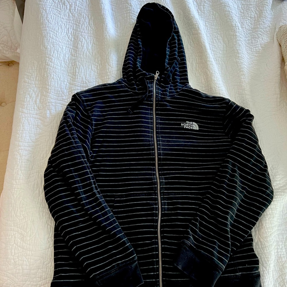 North face zip up hoodie